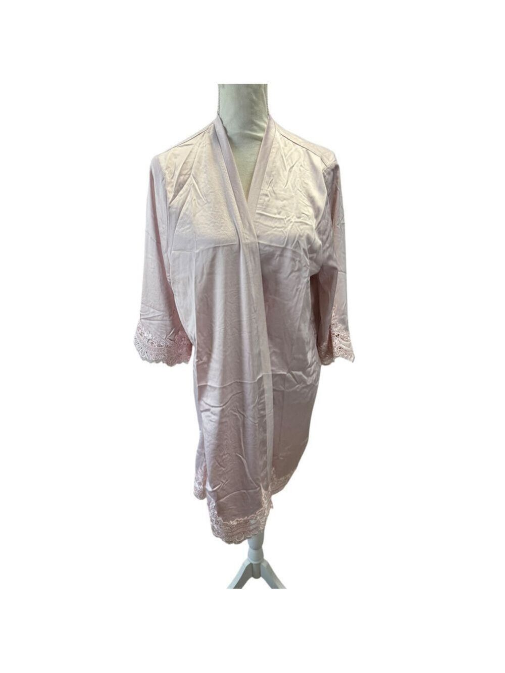 Women's Le Rose Stories Pink Robe M/L